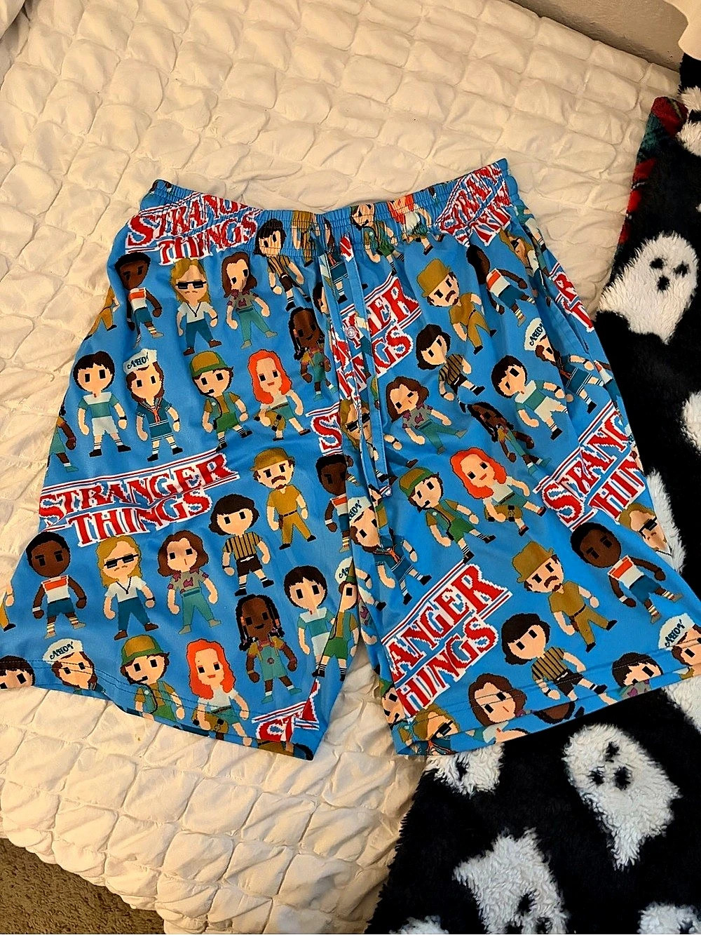 ♡ OFFICIALLY LICENSED STRANGER THINGS CHIBI LOUNGE SHORTS ♡